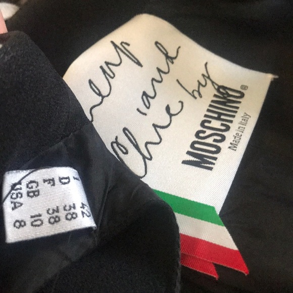 Moschino Cheap Chic Black White Shoe Laces Vest - Picture 8 of 8